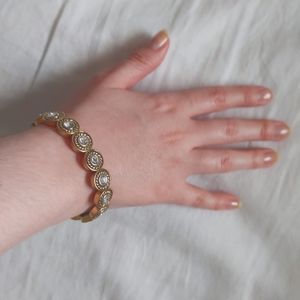 Gold Jeweled Bracelet